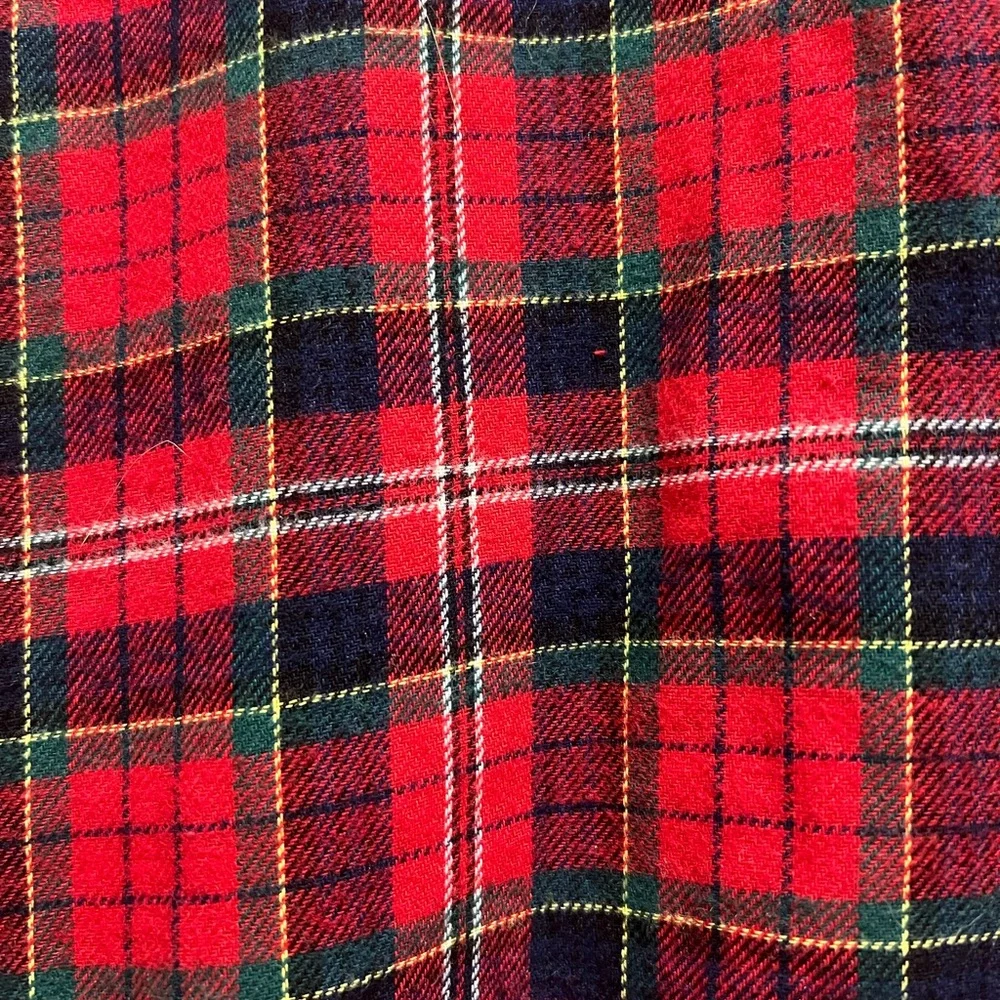 Lauren Ralph Lauren Plaid Flannel Sleepshirt, M